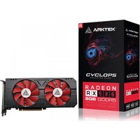 Видеокарта Arktek Cyclops Radeon RX 580 8GB GDDR5 V4 AKR580D5S8GH1 Видеокарта Arktek Cyclops Radeon RX 580 8GB GDDR5 V4 AKR580D5S8GH1