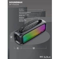 Беспроводная колонка Soundmax SM-PS5021B (черный)