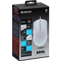 Игровая мышь Defender Arga GM-049 (белый)