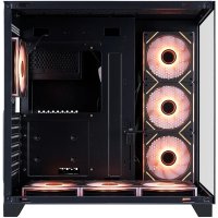 Корпус 1stPlayer MEGAVIEW MV8-TP ARGB MV8-TP-BK-6FC7R-1FC7-HUB2 (черный)