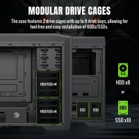 Корпус GameMax Dragon Knight 2 (черный)