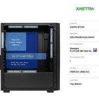 Корпус XASTRA A307M 3FRGB