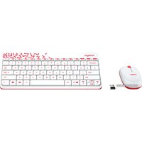 Офисный набор Logitech MK240 Nano 920-008160 (белый)