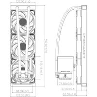 Система жидкостного охлаждения для процессора Thermalright Levita Vision 360 ARGB (белый)