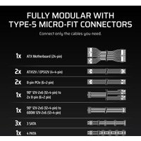 Блок питания Corsair RM850x Shift CP-9020299-EU
