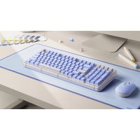 Клавиатура Logitech Alto Keys K98M 920-013042 (белый/синий, нет кириллицы)