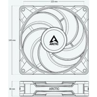 Комплект вентиляторов для корпуса Arctic P14 Pro Reverse A-RGB 3 Pack ACFAN00328A Комплект вентиляторов для корпуса Arctic P14 Pro Reverse A-RGB 3 Pack ACFAN00328A