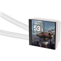 Система жидкостного охлаждения для процессора Thermaltake MAGFloe 360 Ultra ARGB Sync Snow Edition CL-W433-PL12SW-A Система жидкостного охлаждения для процессора Thermaltake MAGFloe 360 Ultra ARGB Sync Snow Edition CL-W433-PL12SW-A