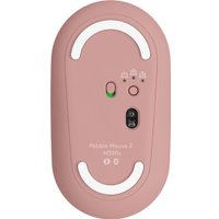 Мышь Logitech Pebble Mouse 2 M350s (розовый)