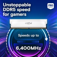 Оперативная память Crucial Pro Overclocking Edition 2x32ГБ DDR5 6400 МГц CP2K32G64C40U5W