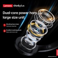 Наушники Lenovo TH10 (черный) Наушники Lenovo TH10 (черный)