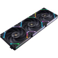 Комплект вентиляторов для корпуса 1stPlayer XF7 Reverse ARGB (3 шт, черный)