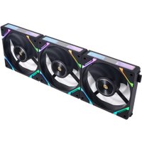 Комплект вентиляторов для корпуса 1stPlayer XF7 Reverse ARGB (3 шт, черный)