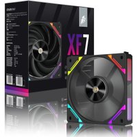 Комплект вентиляторов для корпуса 1stPlayer XF7 Reverse ARGB (3 шт, черный)