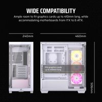 Корпус Corsair 3500X ARGB CC-9011279-WW Корпус Corsair 3500X ARGB CC-9011279-WW