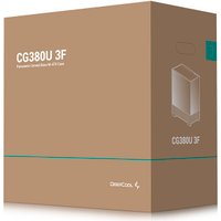 Корпус DeepCool CG380U 3F R-CG380U-BKAGM3-G Корпус DeepCool CG380U 3F R-CG380U-BKAGM3-G
