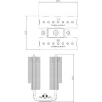 Кулер для процессора Thermalright Phantom Spirit 120 SE (черный) Кулер для процессора Thermalright Phantom Spirit 120 SE (черный)