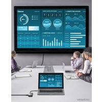 Док-станция Baseus Metal Gleam Series 8-in-1 Multifunctional Type-C HUB Docking Station CAHUB-CV0G Док-станция Baseus Metal Gleam Series 8-in-1 Multifunctional Type-C HUB Docking Station CAHUB-CV0G