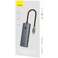 Док-станция Baseus UltraJoy Series 3-Port Hub B0005280B811-11