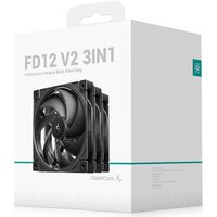 Комплект вентиляторов для корпуса DeepCool FD12 V2 3IN1 R-FD12V2-BKNPN3-G Комплект вентиляторов для корпуса DeepCool FD12 V2 3IN1 R-FD12V2-BKNPN3-G