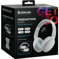 Наушники Defender FreeMotion 63481 (белый) Наушники Defender FreeMotion 63481 (белый)