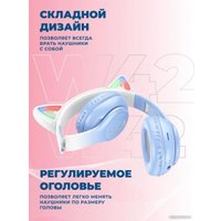 Наушники Hoco W42 (голубой)