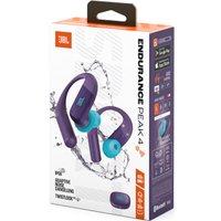 Наушники JBL Endurance Peak 4 (фиолетовый/бирюзовый)