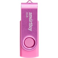 USB Flash SmartBuy Twist 8GB (розовый) USB Flash SmartBuy Twist 8GB (розовый)