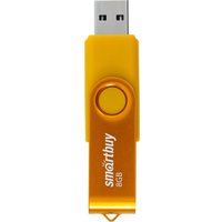 USB Flash SmartBuy Twist 8GB (желтый) USB Flash SmartBuy Twist 8GB (желтый)