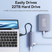 USB-хаб Baseus UltraJoy Series 4-Port Hub B0005280B811-01 USB-хаб Baseus UltraJoy Series 4-Port Hub B0005280B811-01