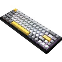 Клавиатура Ajazz AK680 Max (8+1K) (черный/серый/желтый)