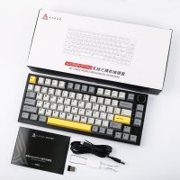 Клавиатура Ajazz AK820 Pro (серый, Ajazz Flying Fish)
