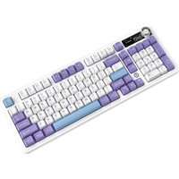 Клавиатура Ajazz AK980 V2 (фиолетовый/белый/синий, Ajazz Gift) Клавиатура Ajazz AK980 V2 (фиолетовый/белый/синий, Ajazz Gift)
