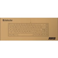 Клавиатура Defender Aris GK-349 (белый/черный)