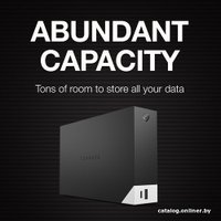 Внешний накопитель Seagate One Touch Desktop Hub 8TB STLC8000400