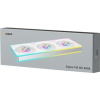 Комплект вентиляторов для корпуса Ocypus Sigma F36 WH ARGB Sigma-F36-WH3AM00X-GL Комплект вентиляторов для корпуса Ocypus Sigma F36 WH ARGB Sigma-F36-WH3AM00X-GL