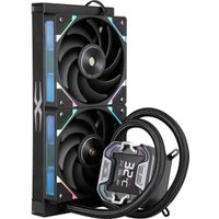 Система жидкостного охлаждения для процессора 1stPlayer X-240E (черный) Система жидкостного охлаждения для процессора 1stPlayer X-240E (черный)
