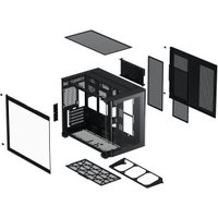 Корпус XASTRA QR500M 6ARGB-FM-C10-UC (черный)