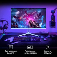 Игровой монитор Digma Overdrive 24P410F (голубой)