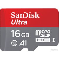 Карта памяти SanDisk Ultra SDSQUAR-016G-GN6MA microSDHC 16GB (с адаптером) Карта памяти SanDisk Ultra SDSQUAR-016G-GN6MA microSDHC 16GB (с адаптером)