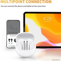 Наушники QCY AilyBuds Pro (белый) Наушники QCY AilyBuds Pro (белый)