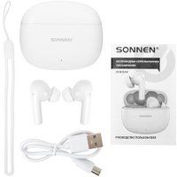 Наушники Sonnen EP-BH34W (белый) Наушники Sonnen EP-BH34W (белый)