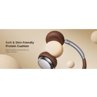 Наушники Ugreen Studio Plus HP207 (серебристый/коричневый) Наушники Ugreen Studio Plus HP207 (серебристый/коричневый)
