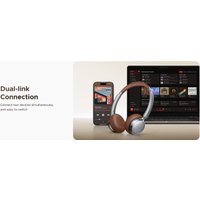 Наушники Ugreen Studio Plus HP207 (серебристый/коричневый) Наушники Ugreen Studio Plus HP207 (серебристый/коричневый)