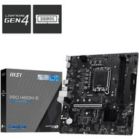 Материнская плата MSI Pro H610M-B