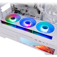 Комплект вентиляторов для корпуса Thermalright TL-M12QRW-S X3 (белый)