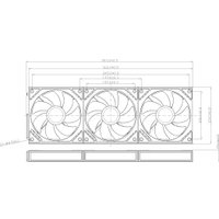 Комплект вентиляторов для корпуса Thermalright TL-M12QRW-S X3 (белый)