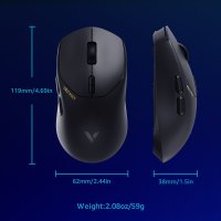 Игровая мышь Rapoo VT1 Pro Max (черный)