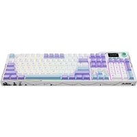 Клавиатура Ajazz AK35I V4 (фиолетовый/белый/синий, Ajazz Avocado)