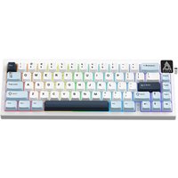 Клавиатура Ajazz AK650 Wired (синий/белый, Ajazz Sea Salt)